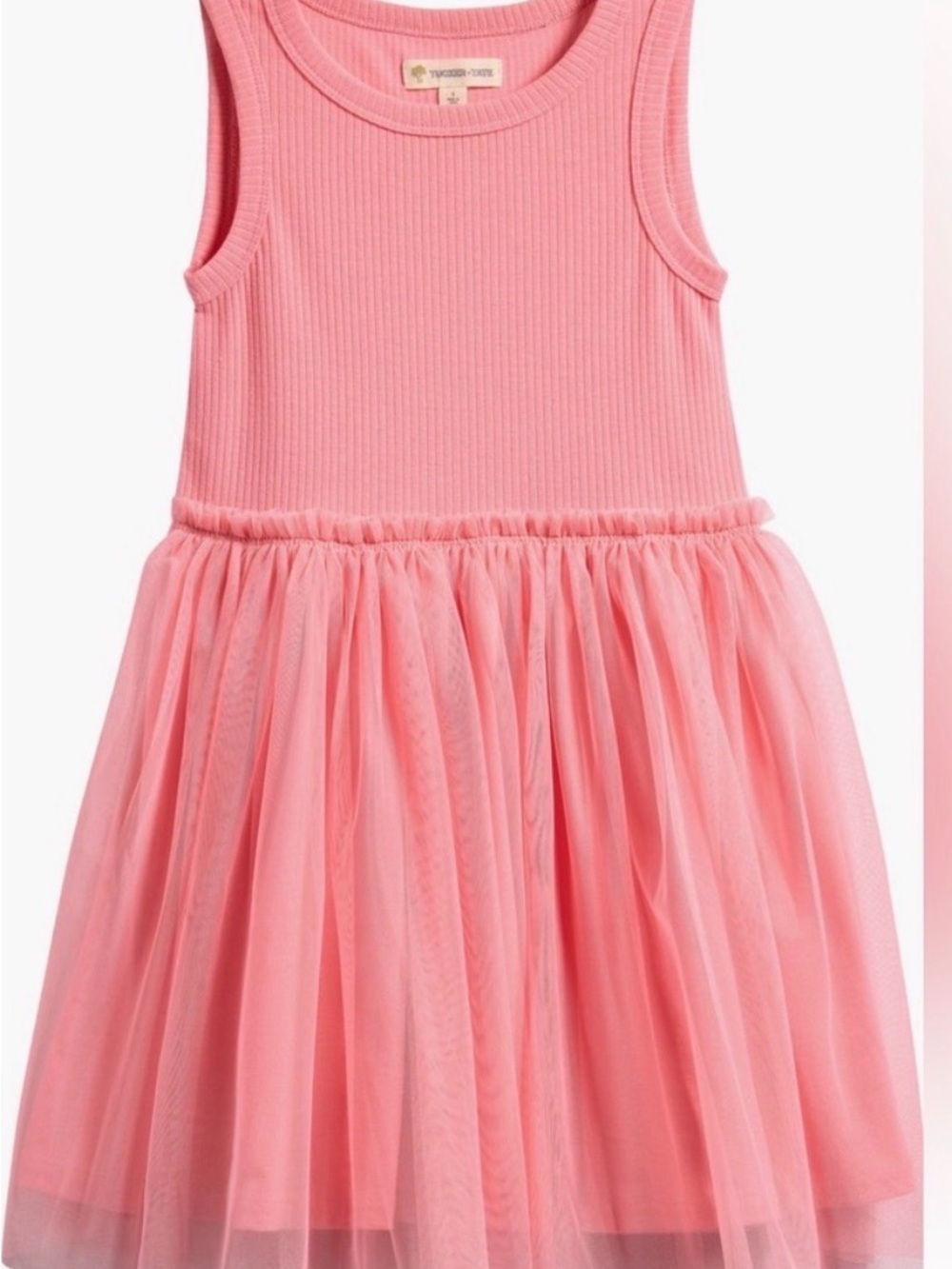 NWT Tucker + Tate Knit Tulle Tire Dress Girls Size 8